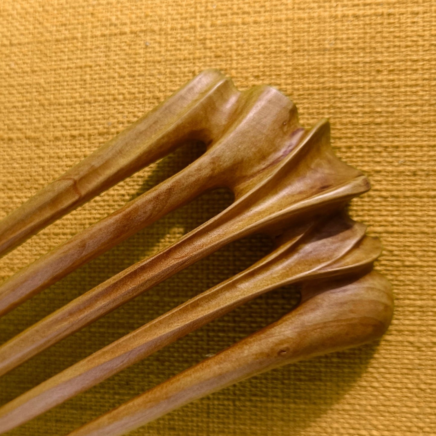 Dřevěný hřeben do vlasů č. 805