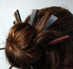 Ebony needles no. 714 in Hair