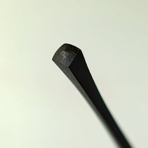 Ebony needles no. 711 detail