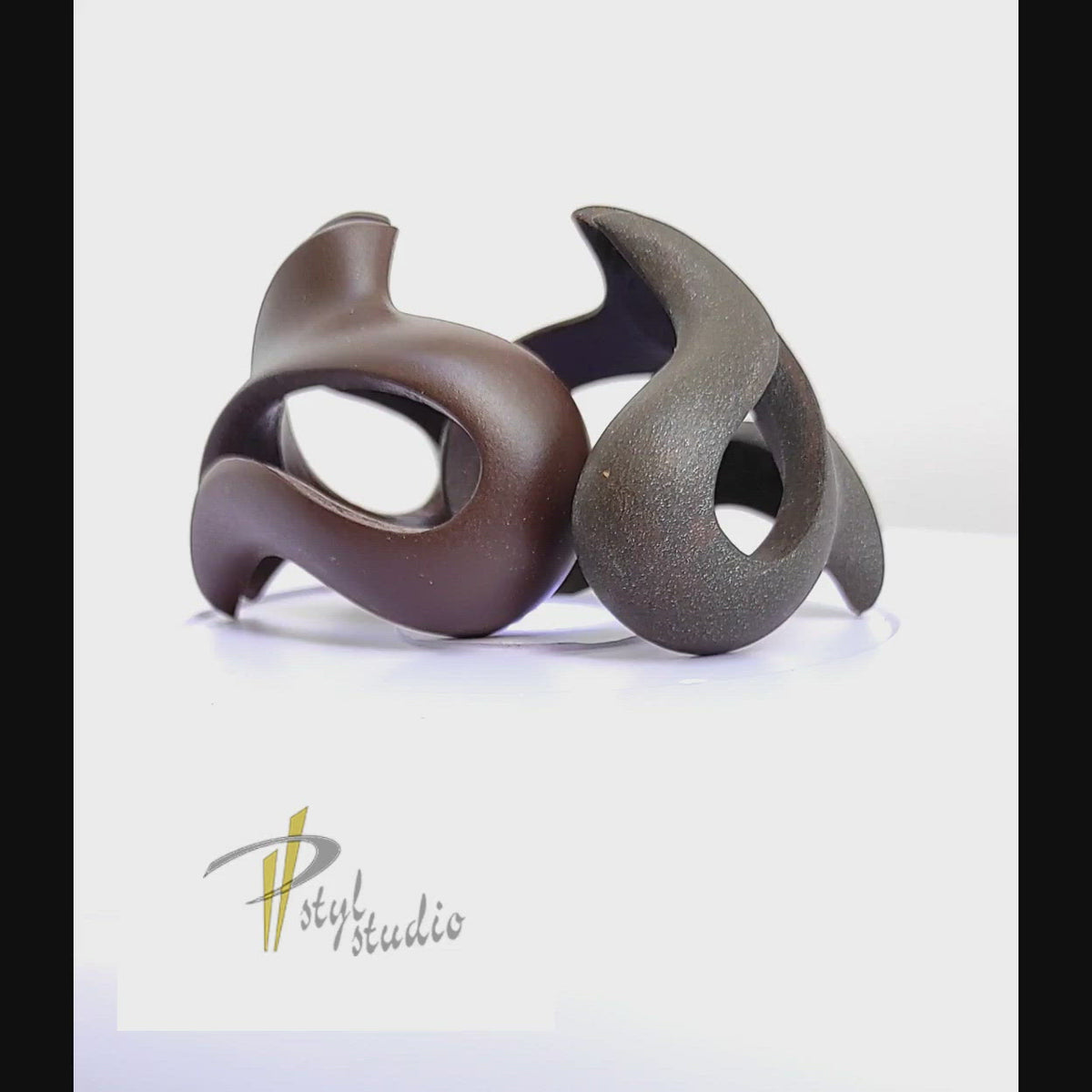 Wooden Hair Clip No. 301 FUNKY